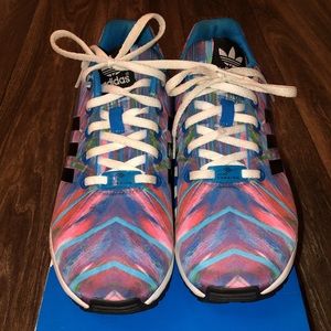ADIDAS ZX FLUX Sneakers Big Kid Size 7/Woman 8 1/2